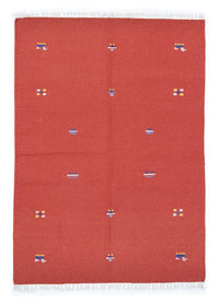 Kelim Rug - Trendy - 200 x 140 cm - red