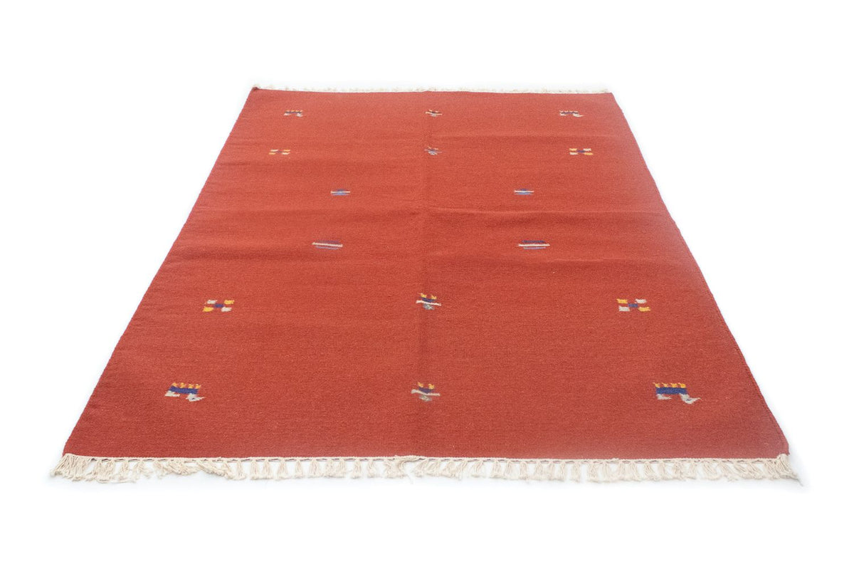 Kelim Rug - Trendy - 200 x 140 cm - red