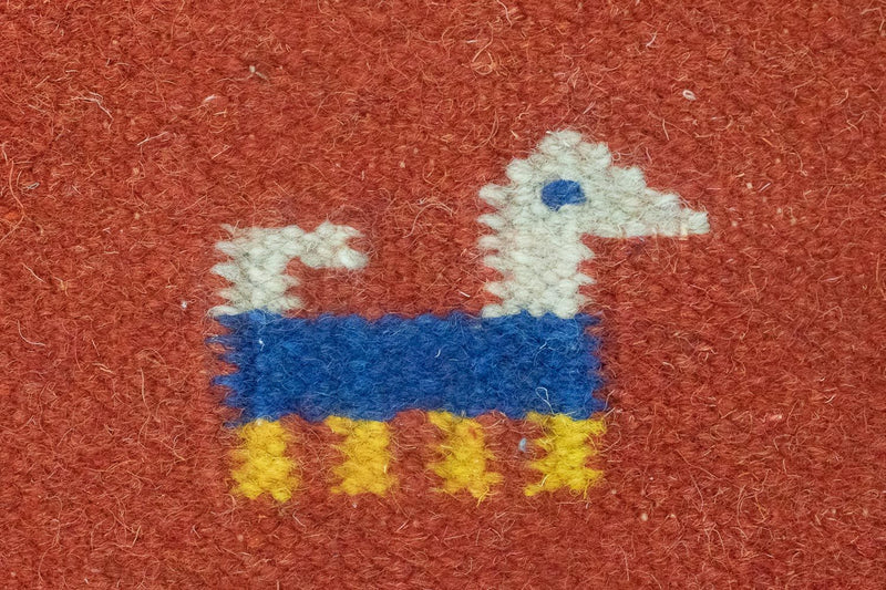 Kelim Rug - Trendy - 200 x 140 cm - orange