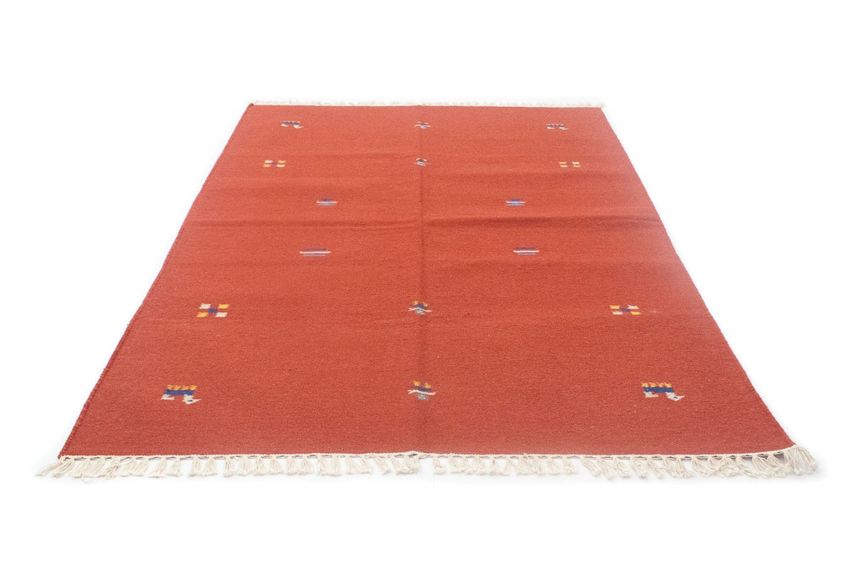 Kelim Rug - Trendy - 200 x 140 cm - red