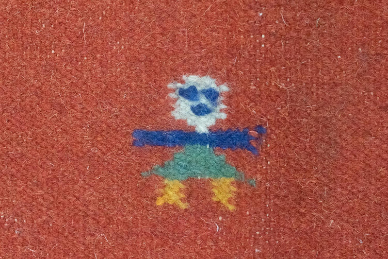 Kelim Rug - Trendy - 200 x 140 cm - orange