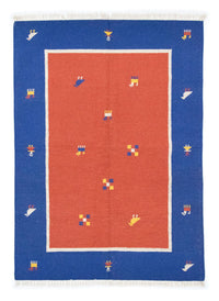 Kelim Rug - Trendy - 200 x 140 cm - orange