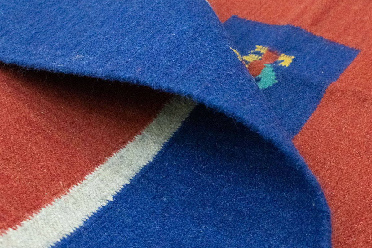 Kelim Rug - Trendy - 200 x 140 cm - red