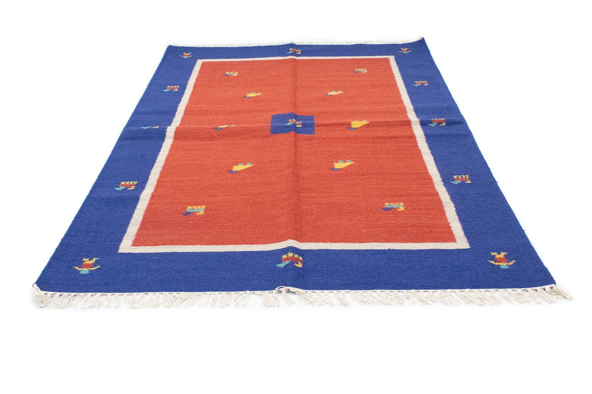 Kelim Rug - Trendy - 200 x 140 cm - red