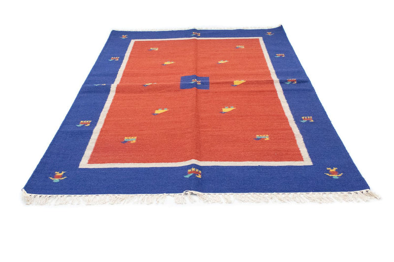 Kelim Rug - Trendy - 200 x 140 cm - red