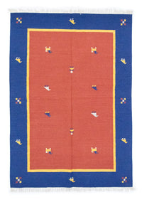 Kelim Rug - Trendy - 200 x 140 cm - orange