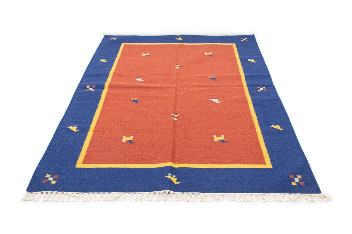 Kelim Rug - Trendy - 200 x 140 cm - orange