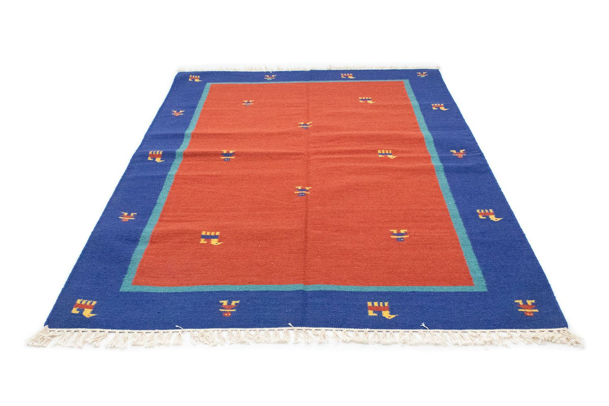 Kelim Rug - Trendy - 200 x 140 cm - orange