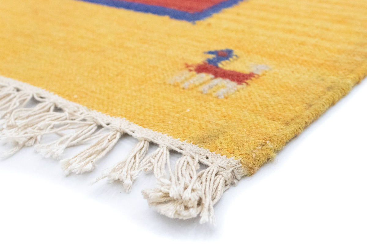 Kelim Rug - Trendy - 200 x 140 cm - orange