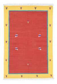 Kelim Rug - Trendy - 200 x 140 cm - red
