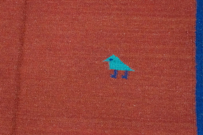 Kelim Rug - Trendy - 200 x 140 cm - orange