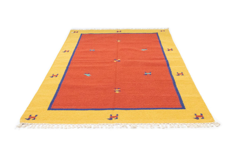 Kelim Rug - Trendy - 200 x 140 cm - orange