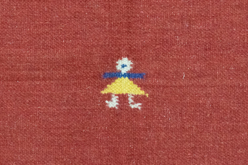 Kelim Rug - Trendy - 200 x 140 cm - orange