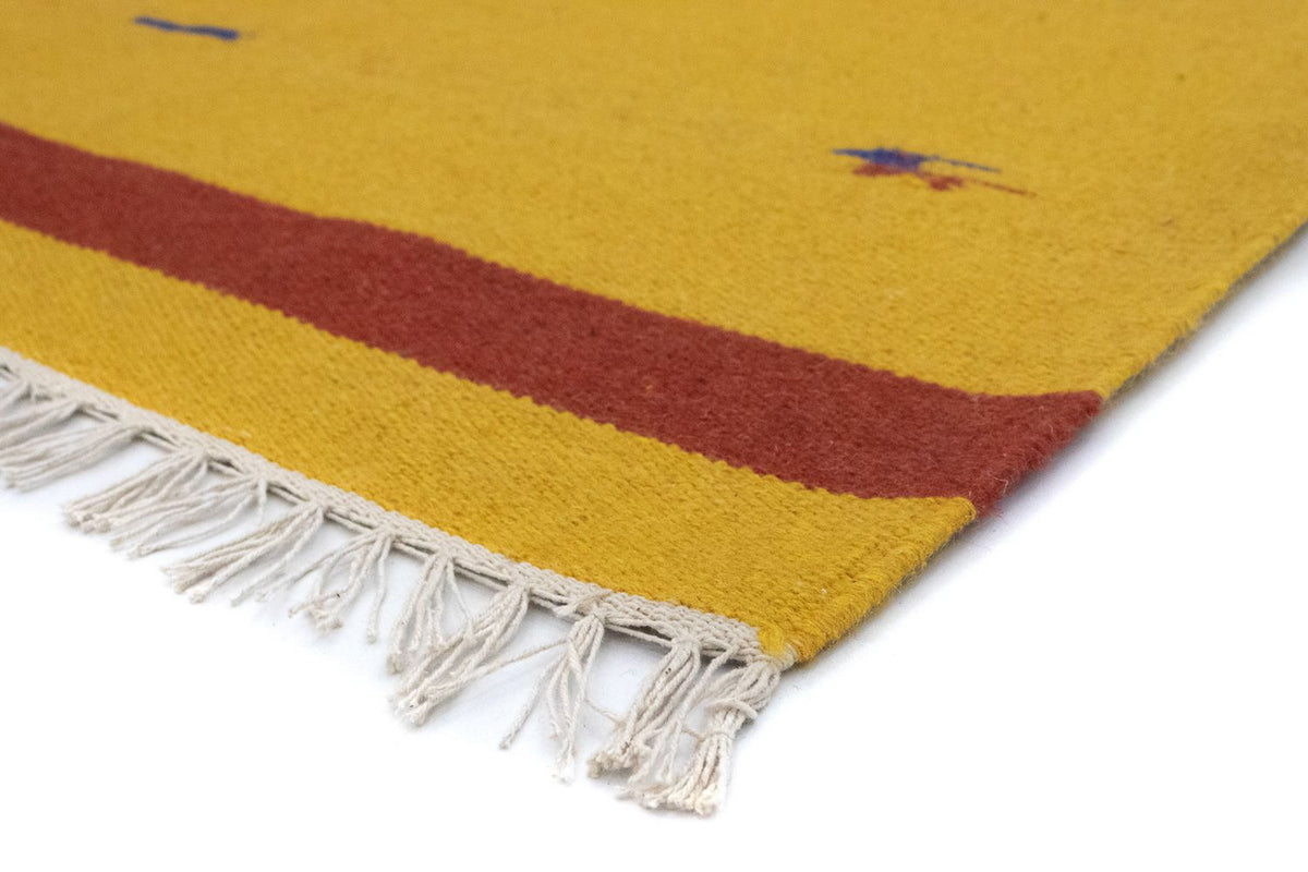 Kelim Rug - Trendy - 180 x 120 cm - yellow