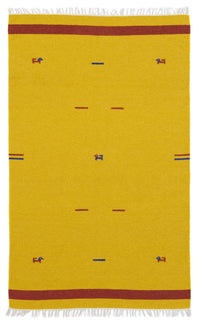 Kelim Rug - Trendy - 180 x 120 cm - yellow