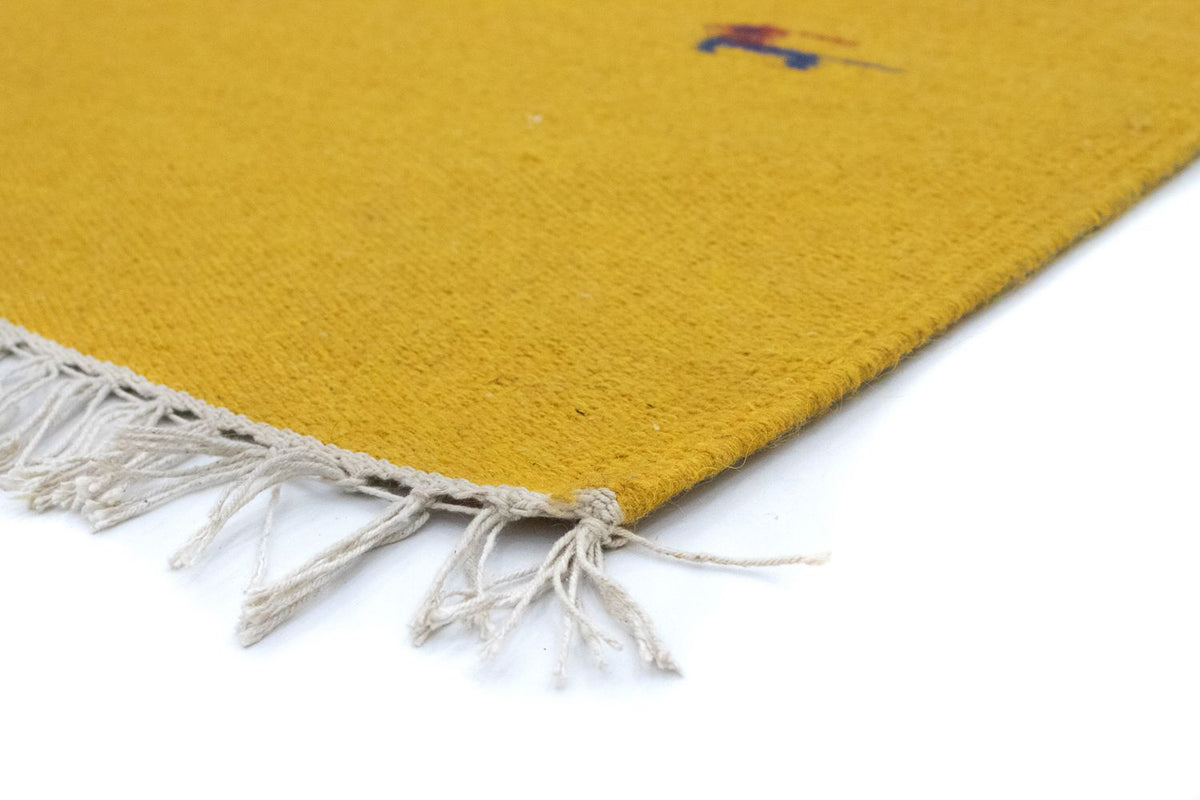 Kelim Rug - Trendy - 180 x 120 cm - yellow