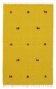 Kelim Teppich - Trendy 180 x 120 cm - gelb