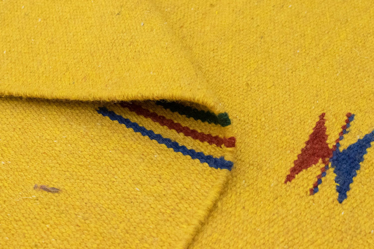 Kelim Rug - Trendy - 180 x 120 cm - yellow