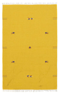 Kelim Rug - Trendy - 180 x 120 cm - yellow