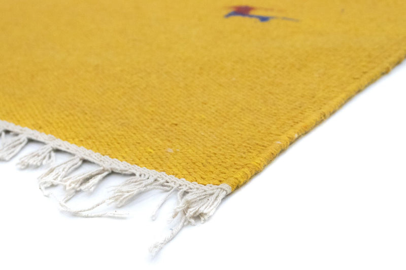 Kelim Rug - Trendy - 180 x 120 cm - yellow
