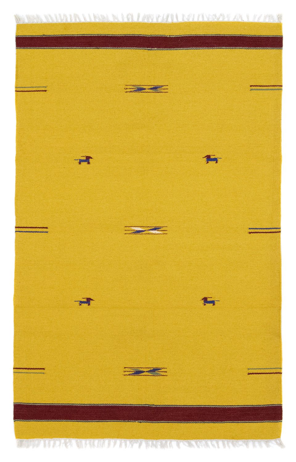 Kelim Rug - Trendy - 180 x 120 cm - yellow