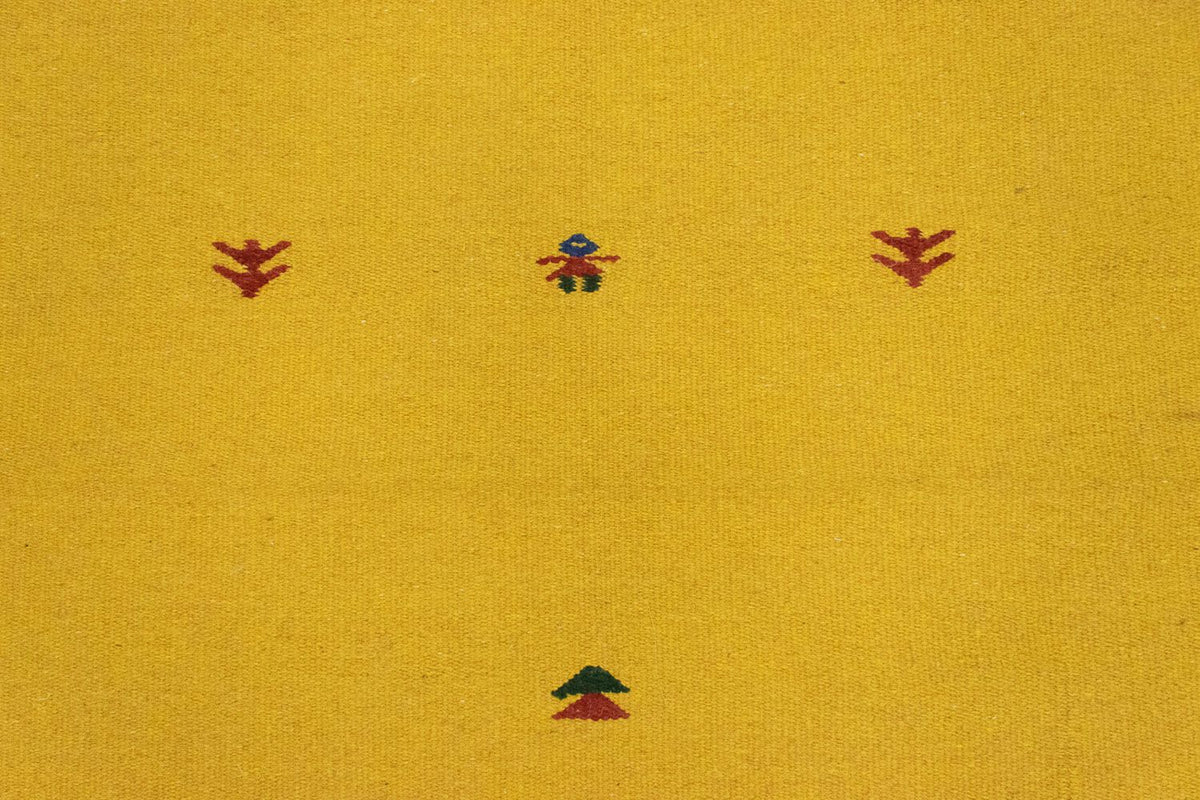 Kelim Rug - Trendy - 180 x 120 cm - yellow