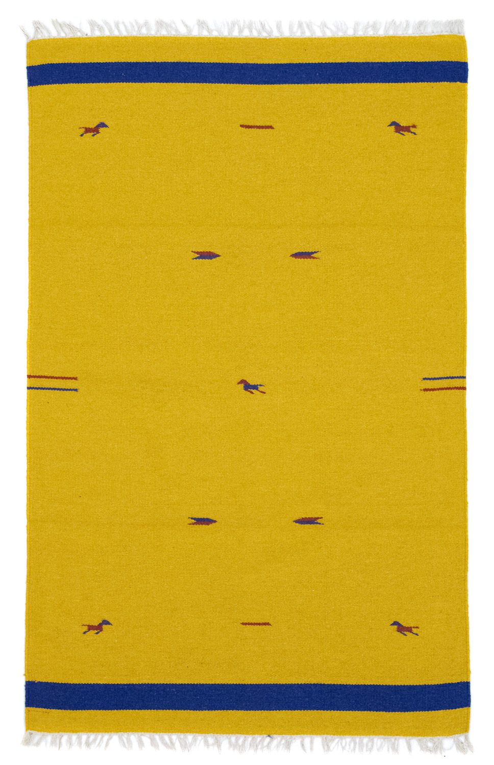 Kelim Rug - Trendy - 180 x 120 cm - yellow
