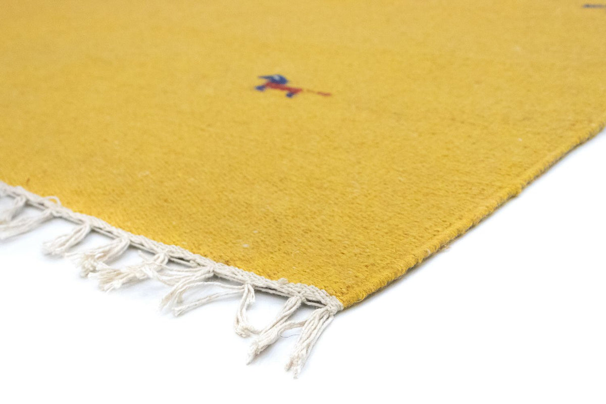 Kelim Rug - Trendy - 180 x 120 cm - yellow