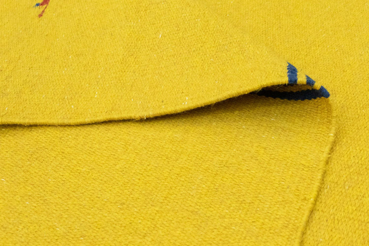 Kelim Rug - Trendy - 180 x 120 cm - yellow