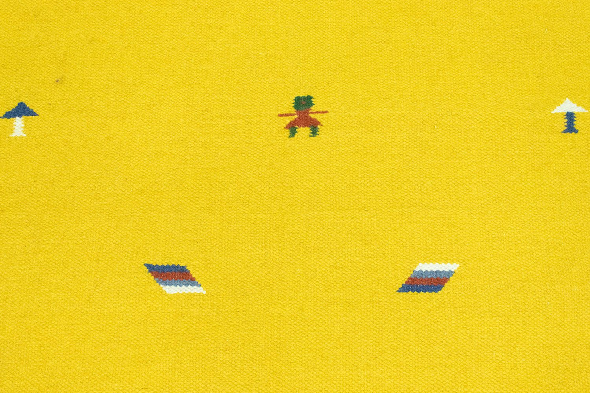 Kelim Rug - Trendy - 180 x 120 cm - yellow