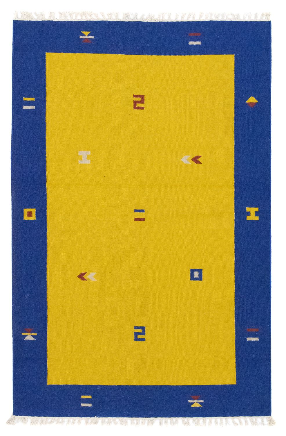 Kelim Rug - Trendy - 180 x 120 cm - yellow