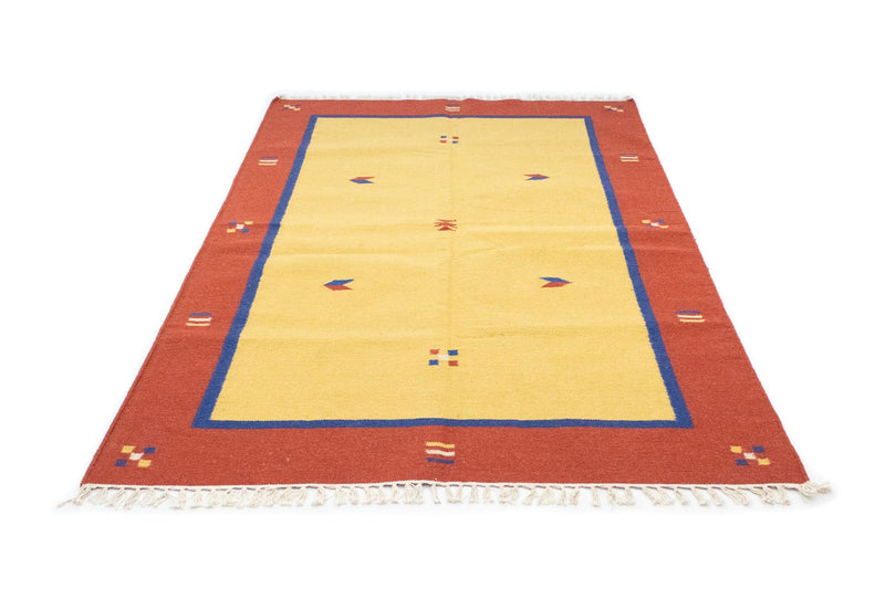 Kelim Rug - Trendy - 200 x 140 cm - yellow