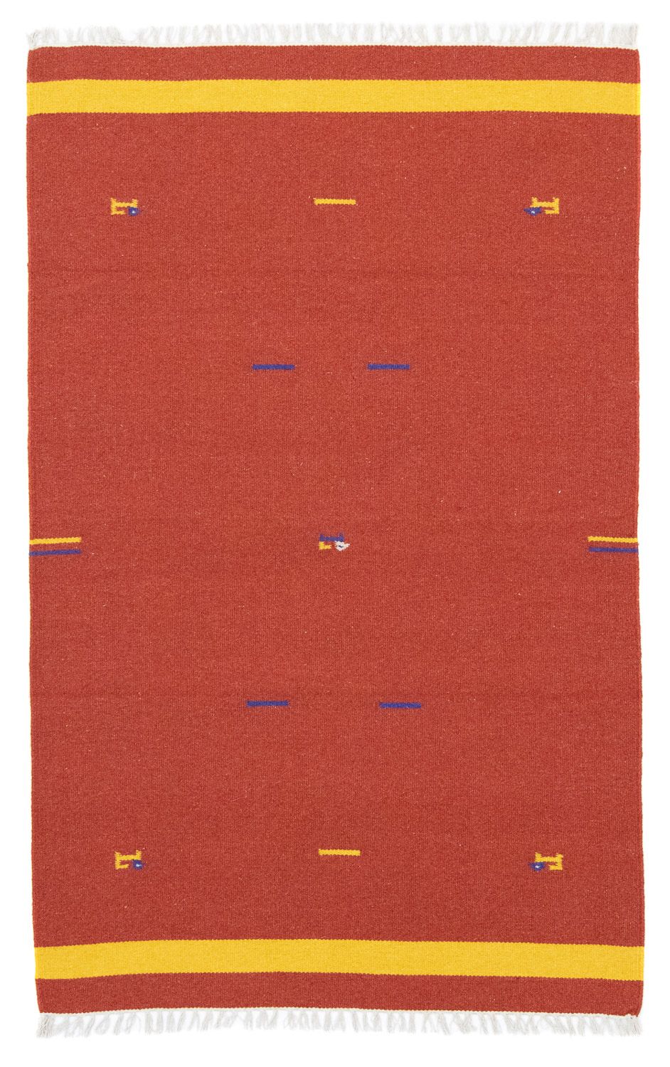 Kelim Rug - Trendy - 180 x 120 cm - red