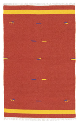Kelim Rug - Trendy - 180 x 120 cm - red