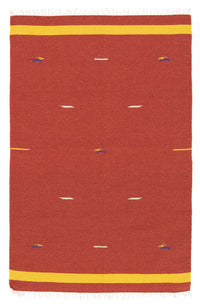 Kelim Rug - Trendy - 180 x 120 cm - red