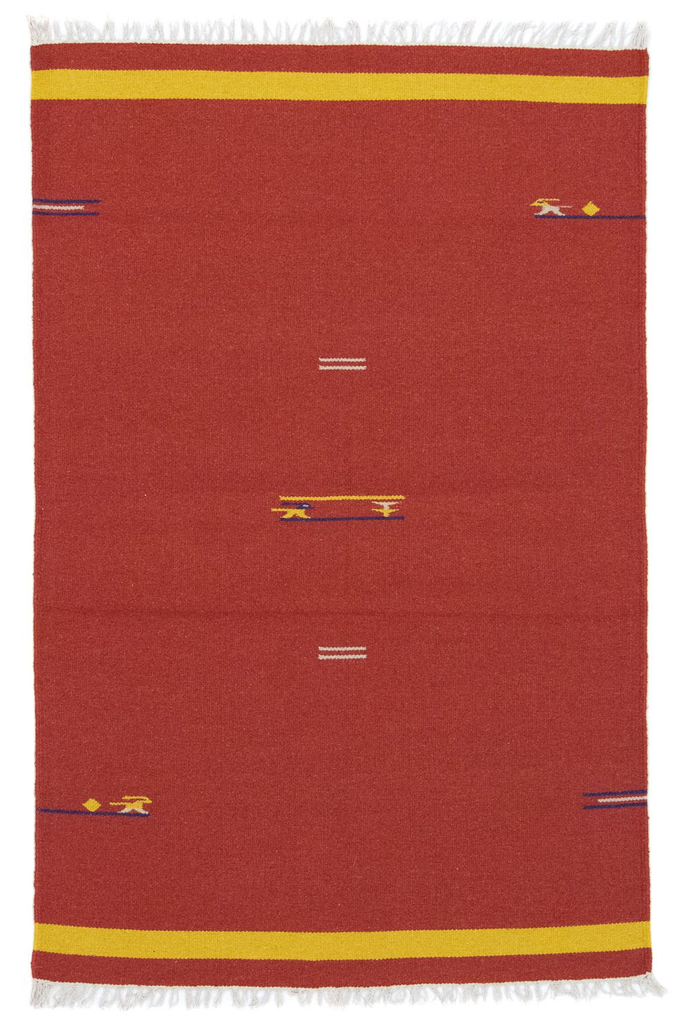 Kelim Rug - Trendy - 180 x 120 cm - red