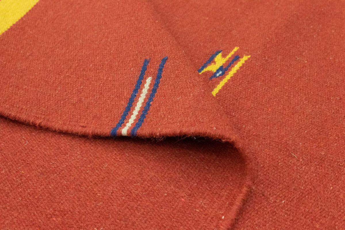 Kelim Rug - Trendy - 180 x 120 cm - red