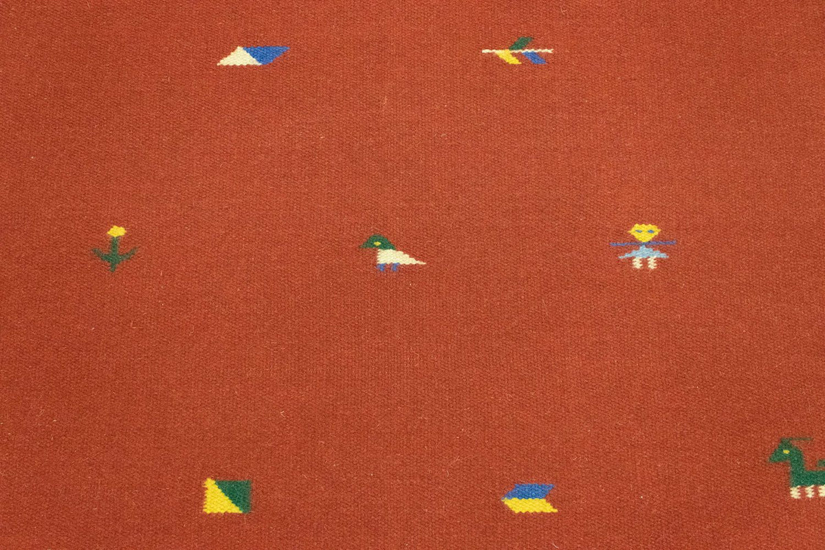 Kelim Rug - Trendy - 180 x 120 cm - red