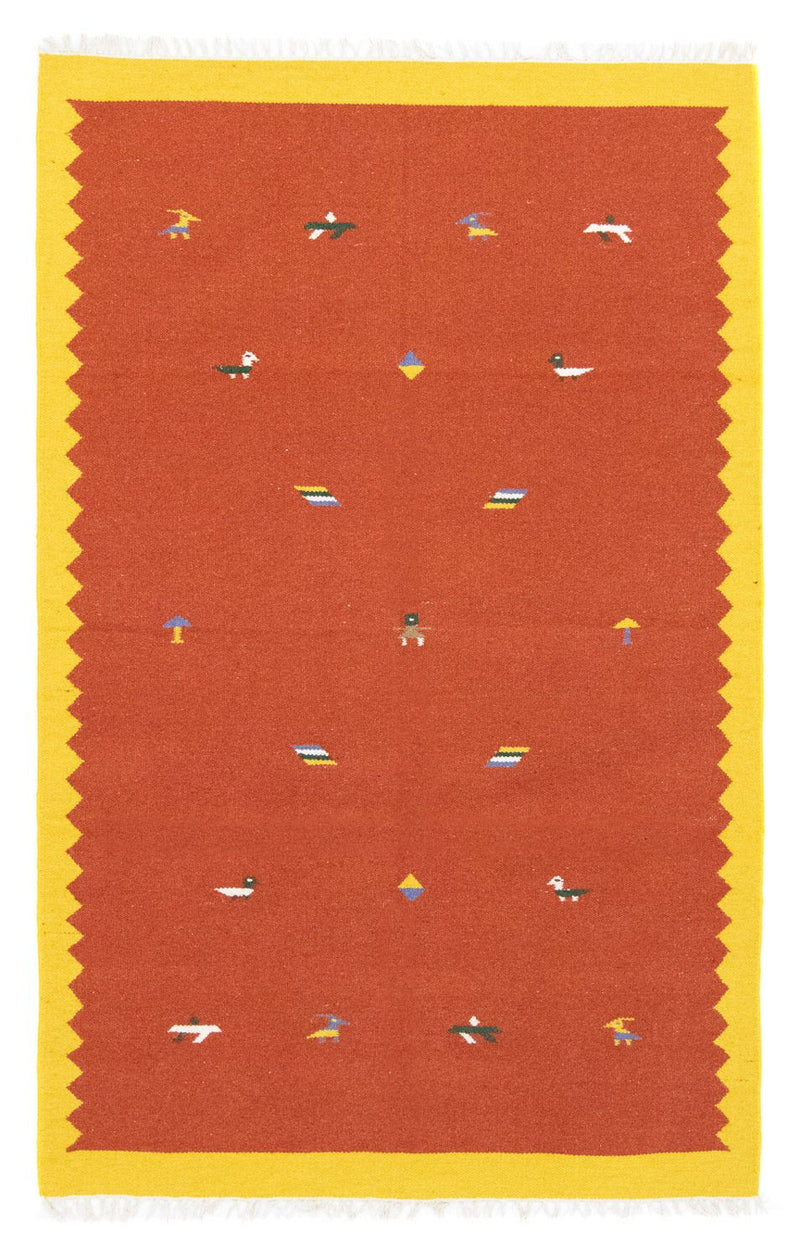 Kelim Rug - Trendy - 180 x 120 cm - orange