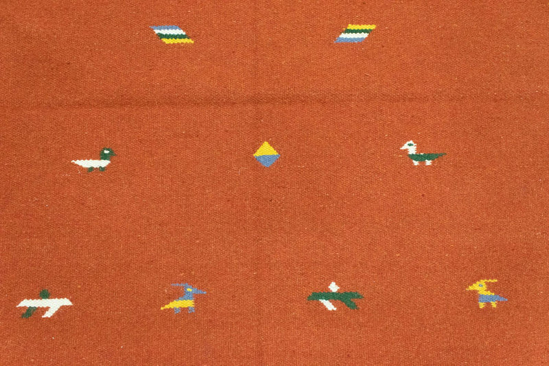 Kelim Rug - Trendy - 180 x 120 cm - orange