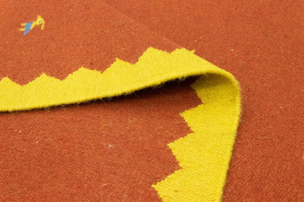 Kelim Rug - Trendy - 180 x 120 cm - orange