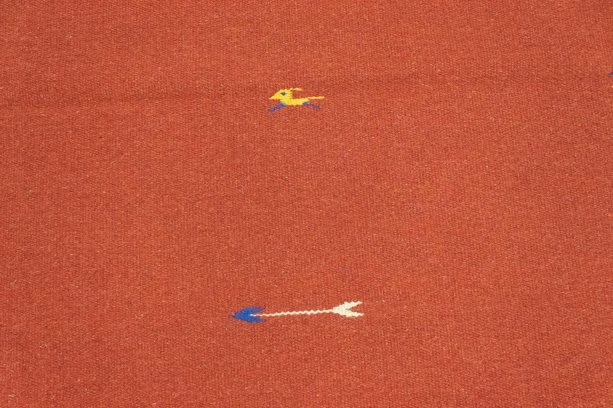 Kelim Rug - Trendy - 180 x 120 cm - red