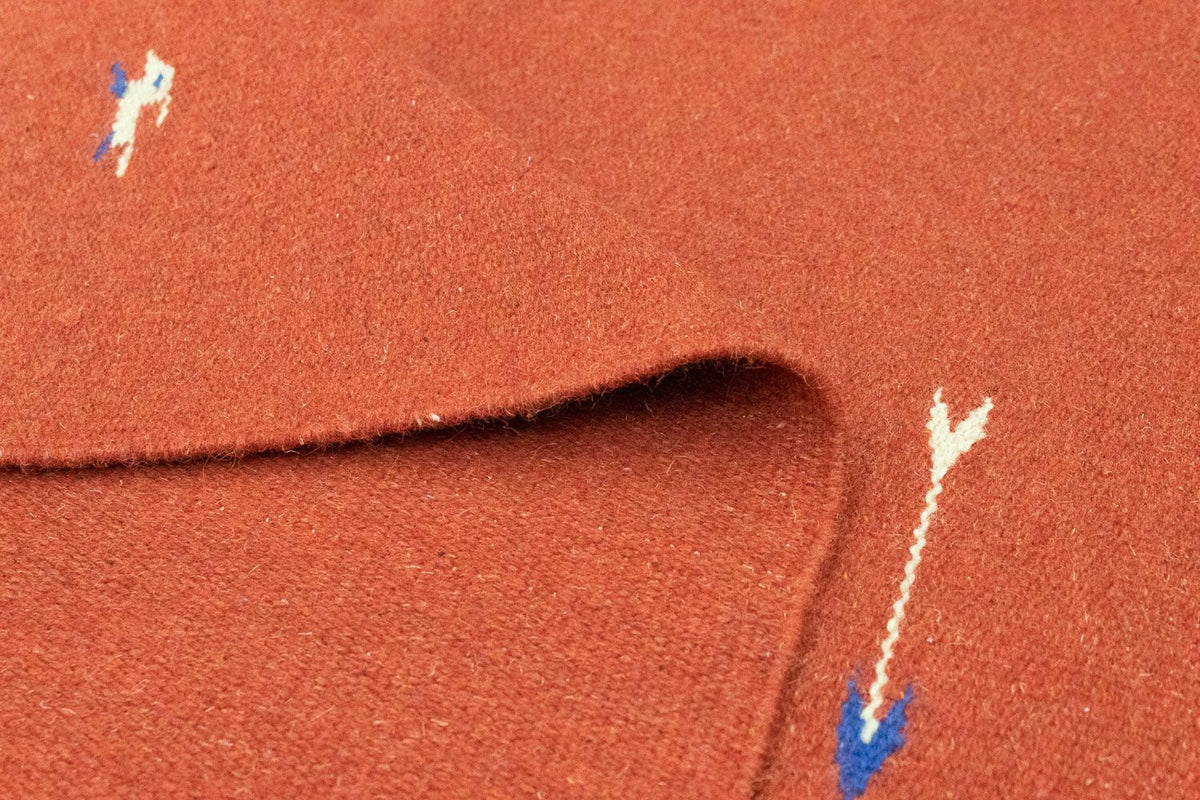 Kelim Rug - Trendy - 180 x 120 cm - red