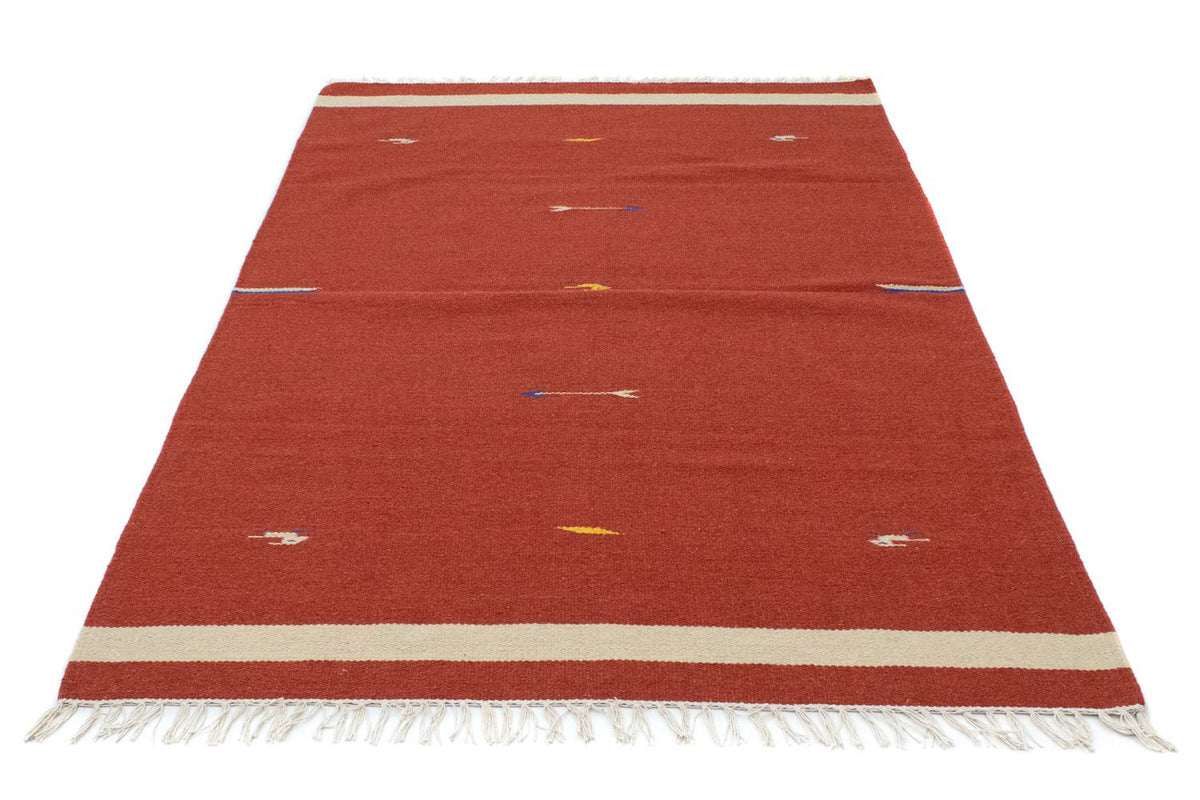 Kelim Rug - Trendy - 180 x 120 cm - red