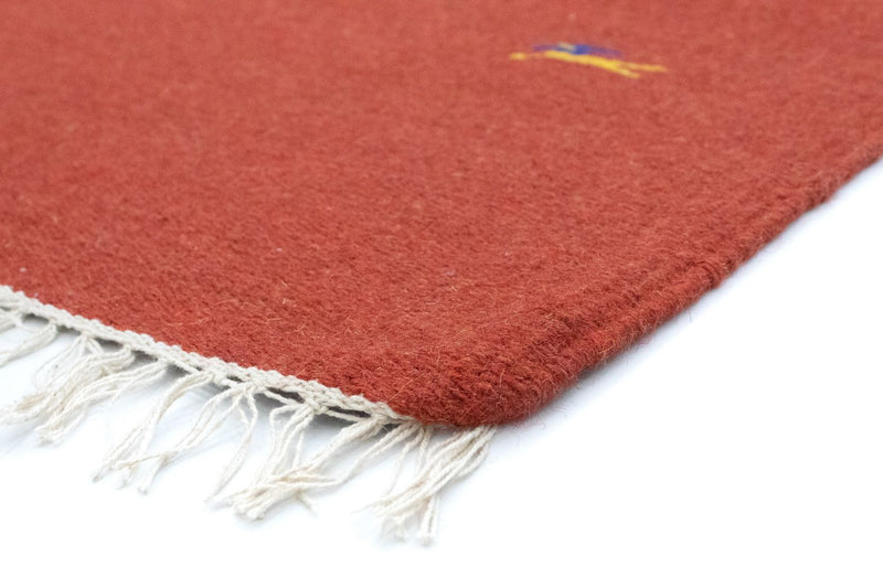 Kelim Rug - Trendy - 180 x 120 cm - red