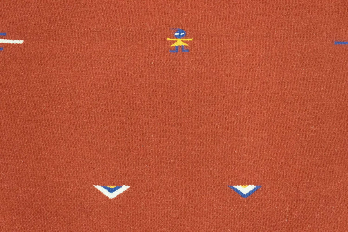 Kelim Rug - Trendy - 180 x 120 cm - red