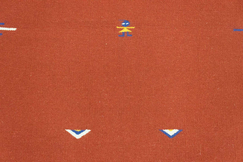 Kelim Rug - Trendy - 180 x 120 cm - red