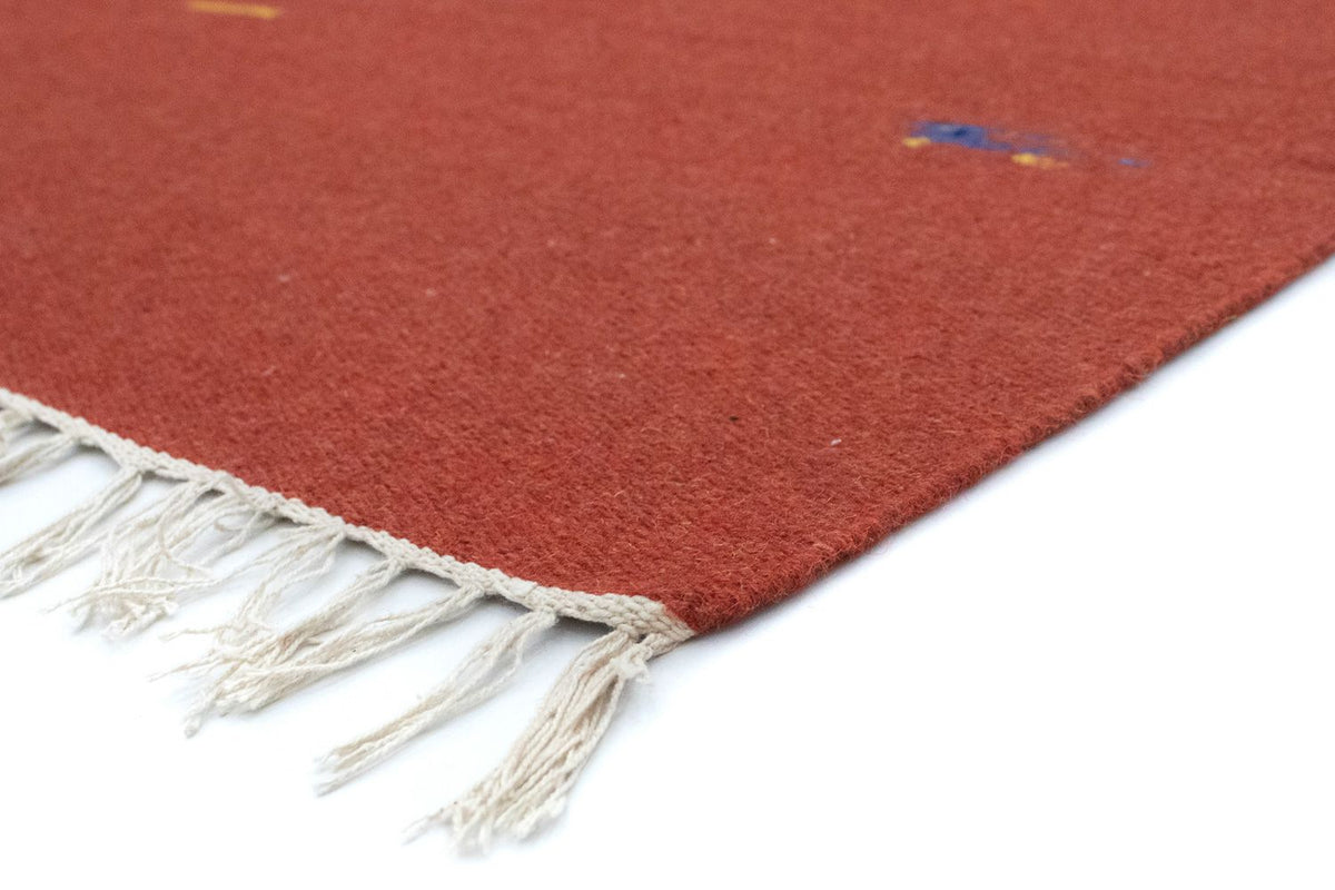 Kelim Rug - Trendy - 180 x 120 cm - red