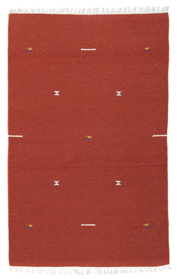 Kelim Rug - Trendy - 180 x 120 cm - red