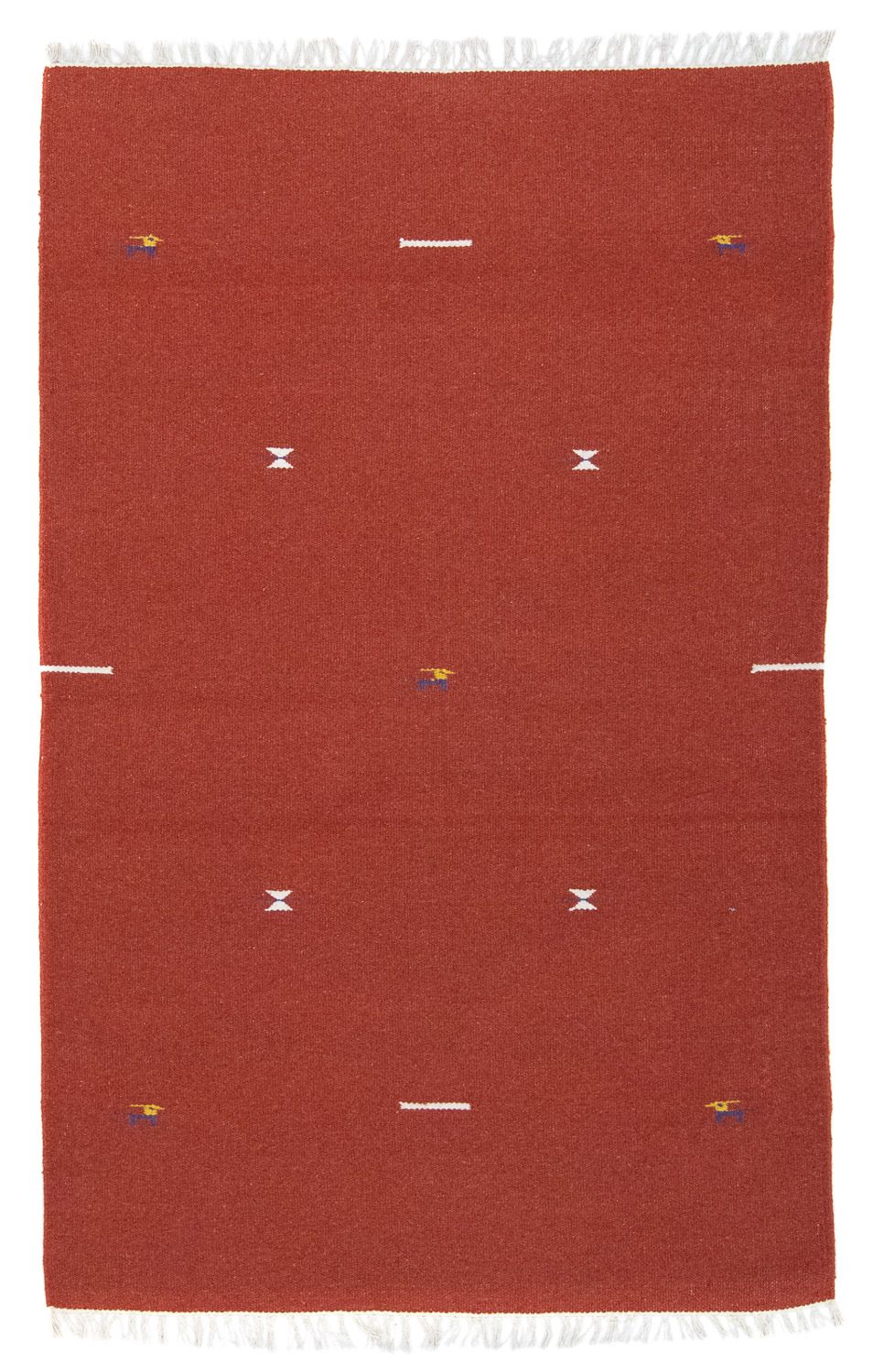 Kelim Rug - Trendy - 180 x 120 cm - red